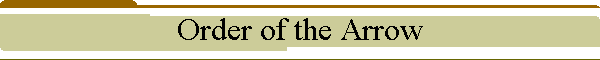 Order of the Arrow